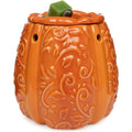 Swirly Pumpkin Fragrance & Wax Electric Warmer